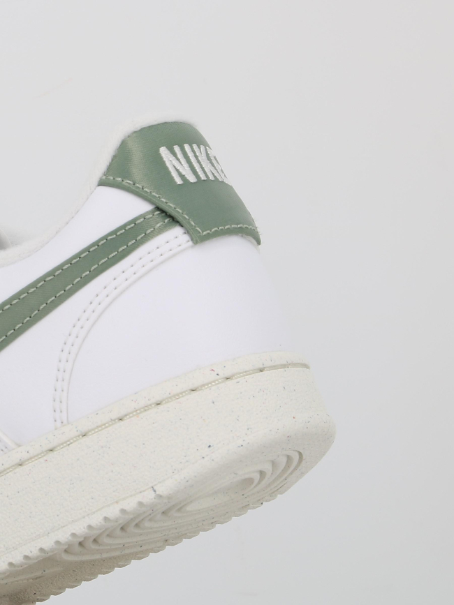Baskets court vision blanc kaki femme -Nike