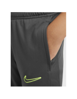Pantalon de football academy 23 gris jaune enfant - Nike