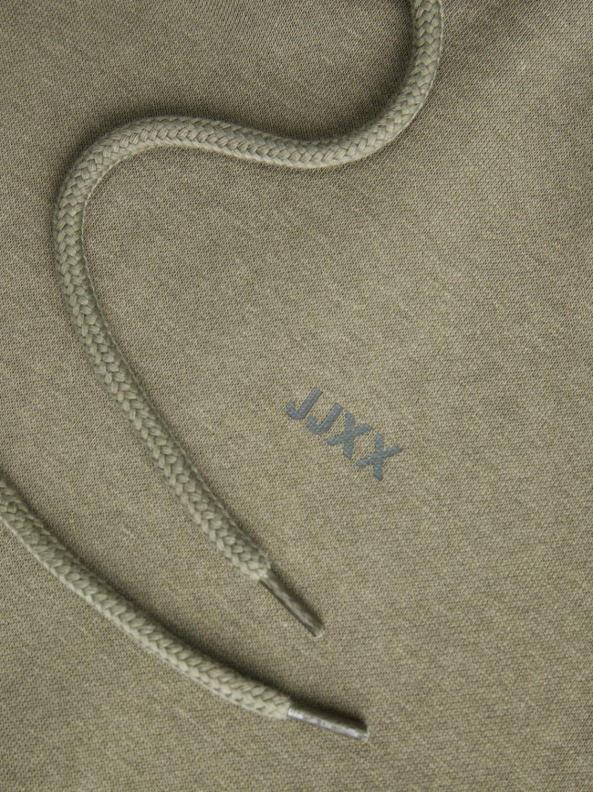 Sweat à capuche abbie kaki femme - JJXX