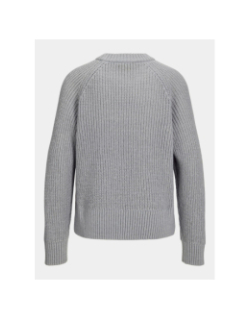 Pull en maille jxcarolina gris femme - JJXX