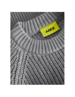 Pull en maille jxcarolina gris femme - JJXX