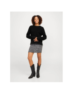 Pull en maille carolina noir femme - Jjxx