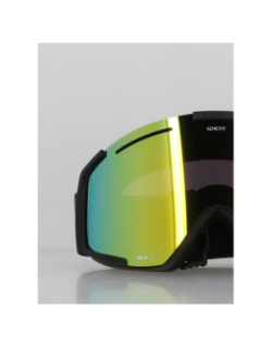 Masque de ski genesis clx3 noir et doré homme - Cairn