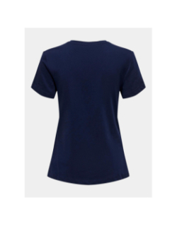 T-shirt de sport onplux life bleu marine femme - Only Play