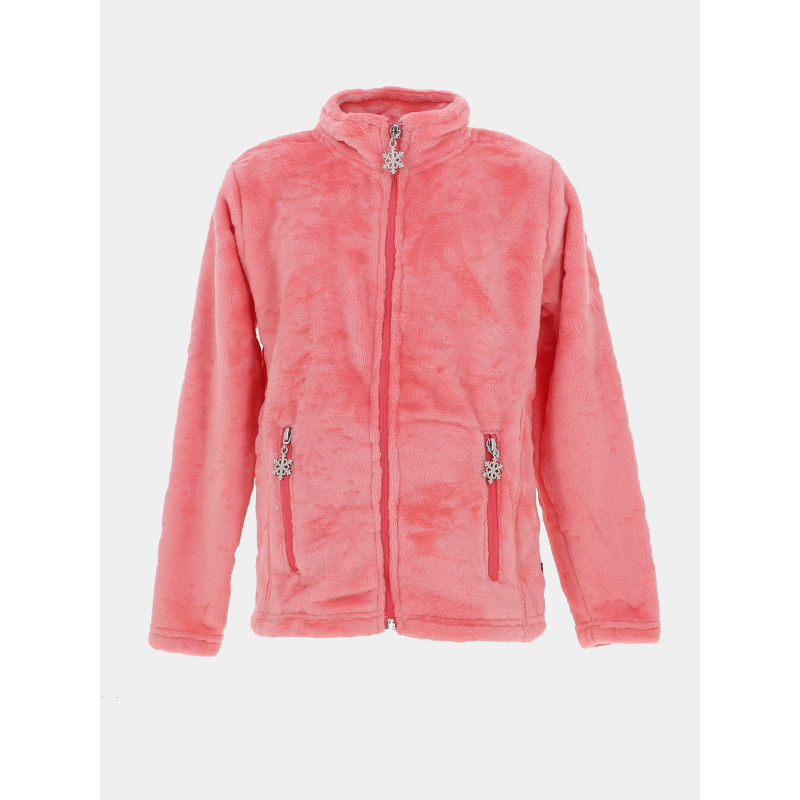Veste polaire courmayeur corail fille - Angèle