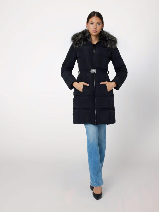 Doudoune longue new marisol noir femme - Guess