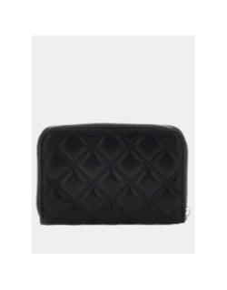 Mini portefeuille matelassé didi noir femme - Guess