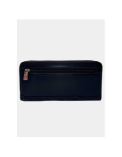Maxi portefeuille giully noir femme - Guess