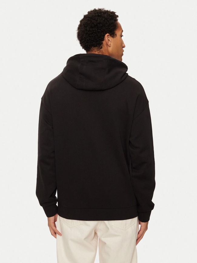 Sweat à capuche nottyo noir homme - Hugo