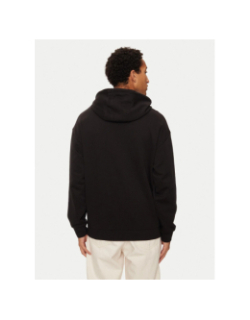 Sweat à capuche nottyo noir homme - Hugo