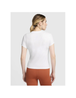 T-shirt de sport à manches courtes chill knit blanc femme - Nike