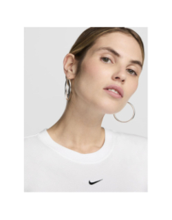 T-shirt de sport à manches courtes chill knit blanc femme - Nike