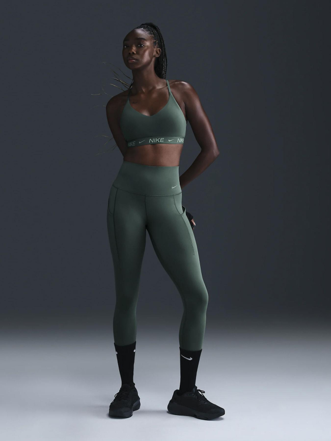 Brassière de sport indy vert femme - Nike