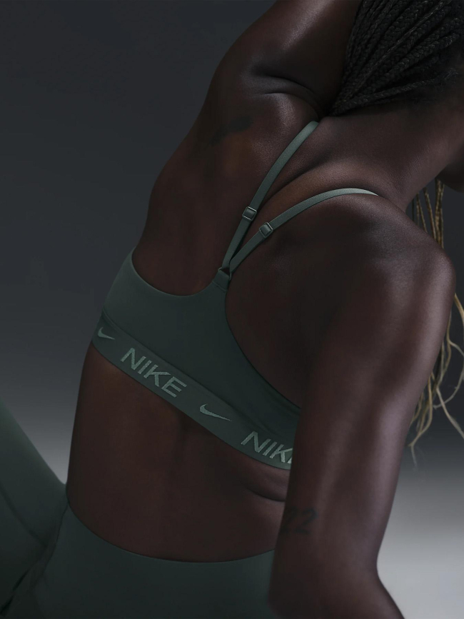 Brassière de sport indy vert femme - Nike