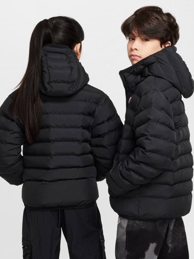 Doudoune nsw low logo rose noir enfant - Nike