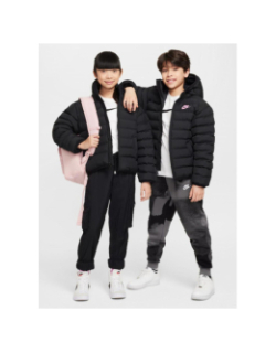 Doudoune nsw low logo rose noir enfant - Nike