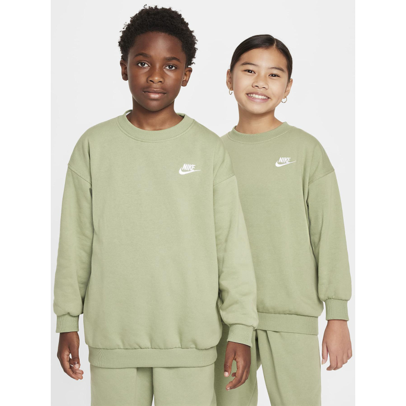 Sweat nsw club oversize crew vert enfant - Nike