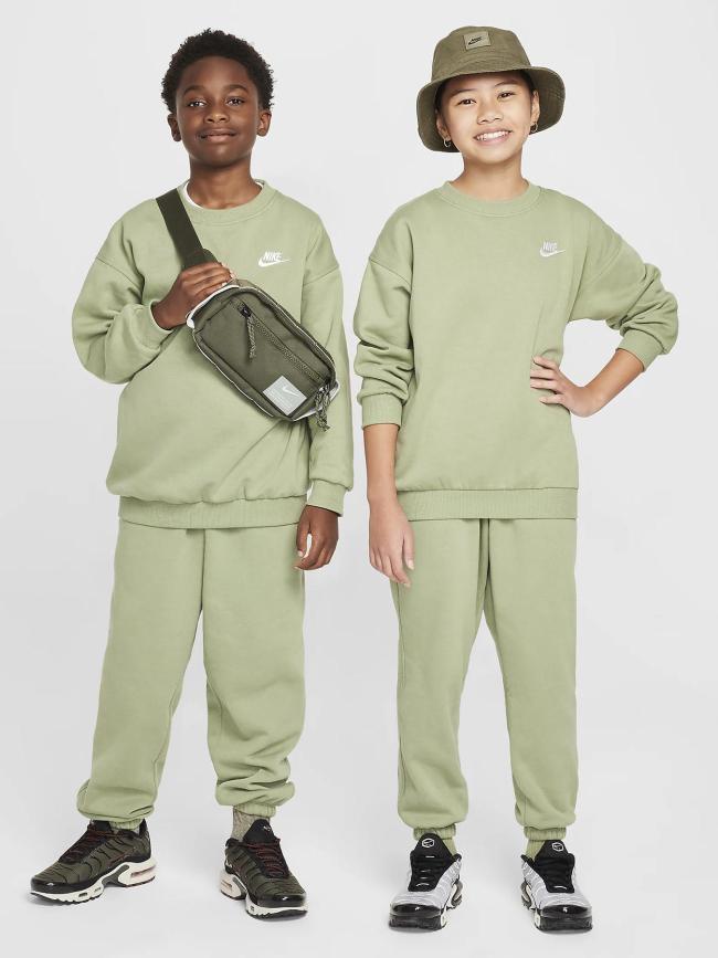 Sweat nsw club oversize crew vert enfant - Nike