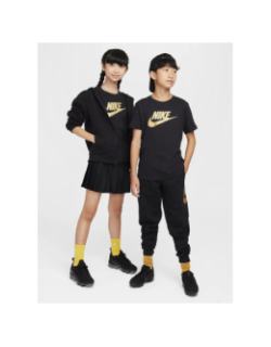T-shirt nsw futura swoosh noir doré enfant - Nike