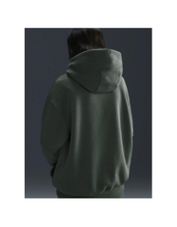 Sweat à capuche phoenix fleece vert femme - Nike