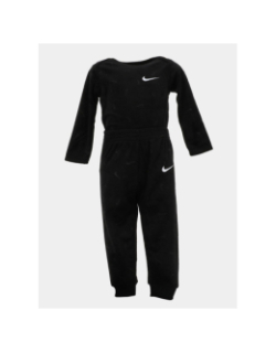 Ensemble body et pantalon new impressions noir bébé - Nike