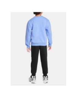 Ensemble sweat jogging nsw swoosh noir bleu enfant - Nike