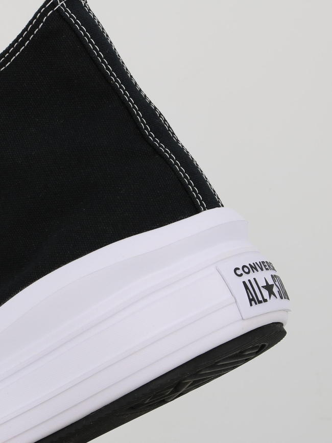 Converse haute plateforme chuck taylor all star move noir femme