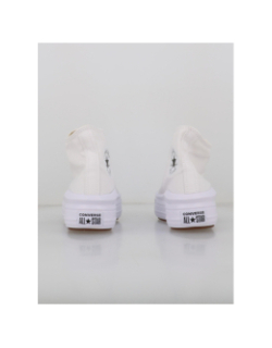 Converse all star move plateforme blanc femme