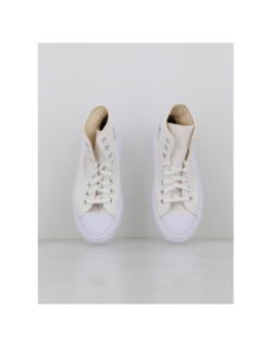 Converse all star move plateforme blanc femme