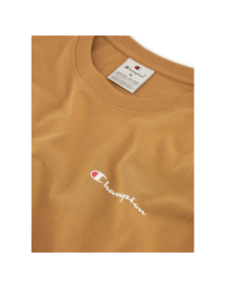 T-shirt à manches courtes crewneck marron homme - Champion