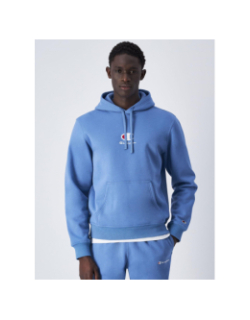 Sweat à capuche classique logo bleu homme - Champion