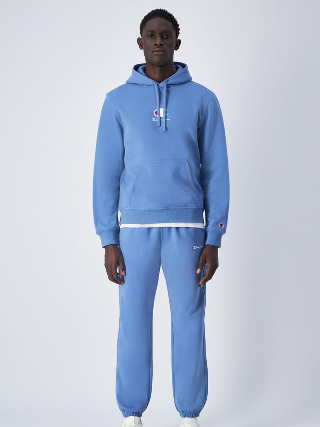Sweat à capuche classique logo bleu homme - Champion
