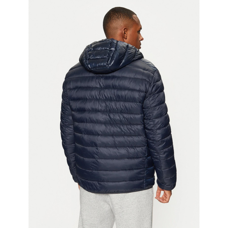 Doudoune fine à capuche bleu marine homme Champion