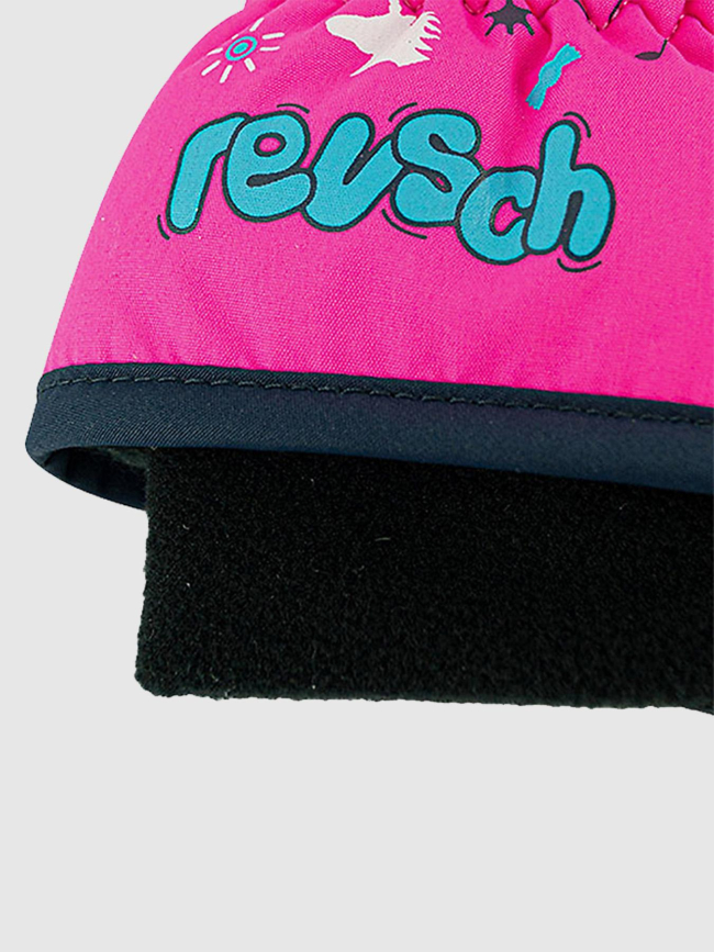 Moufles de ski musique rose enfant - Reusch