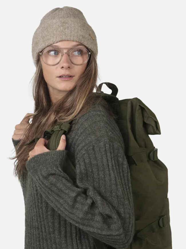 Bonnet en laine river rush marron femme - Barts