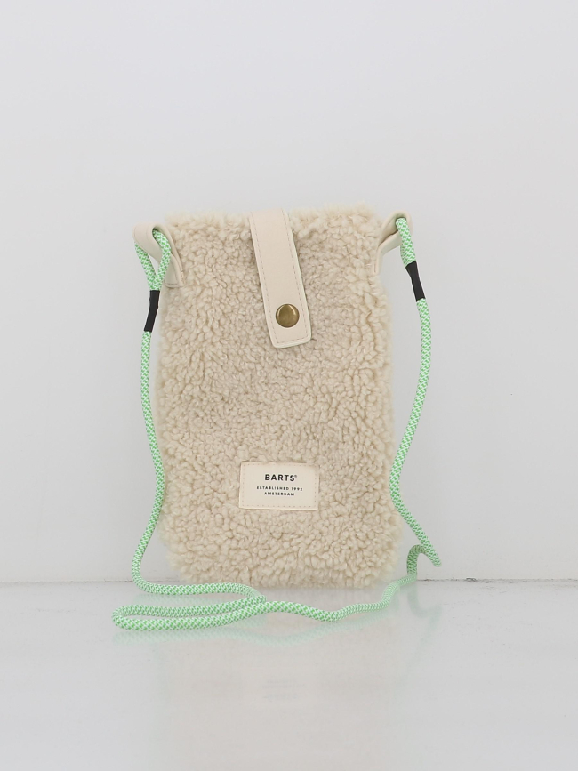 Sacoche pour téléphone teddy bugbane blanc femme - Barts