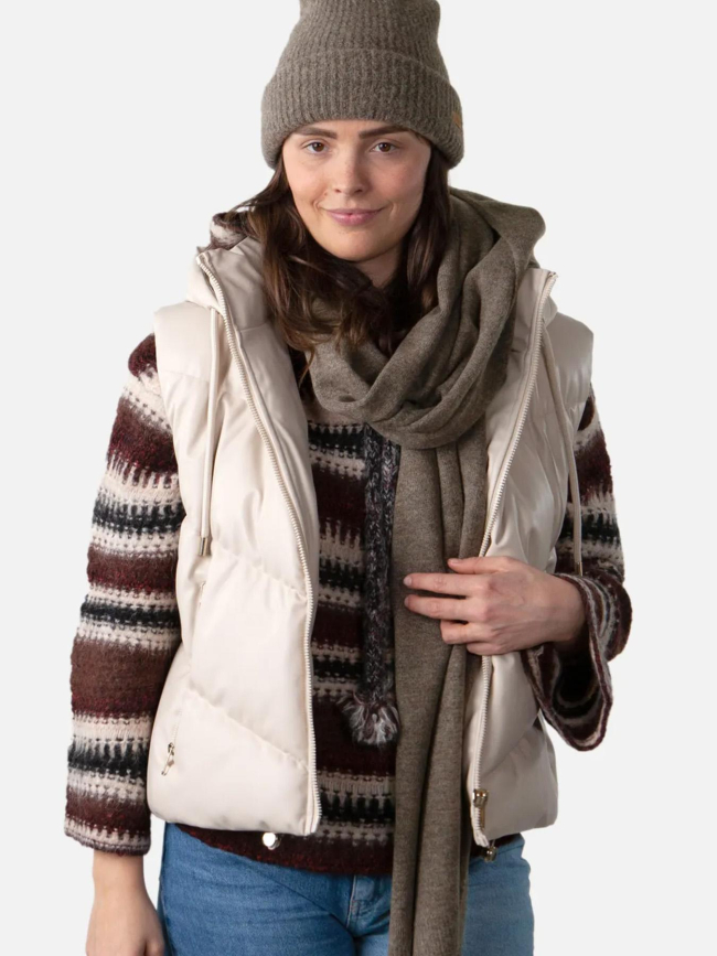 Echarpe witzia marron femme - Barts