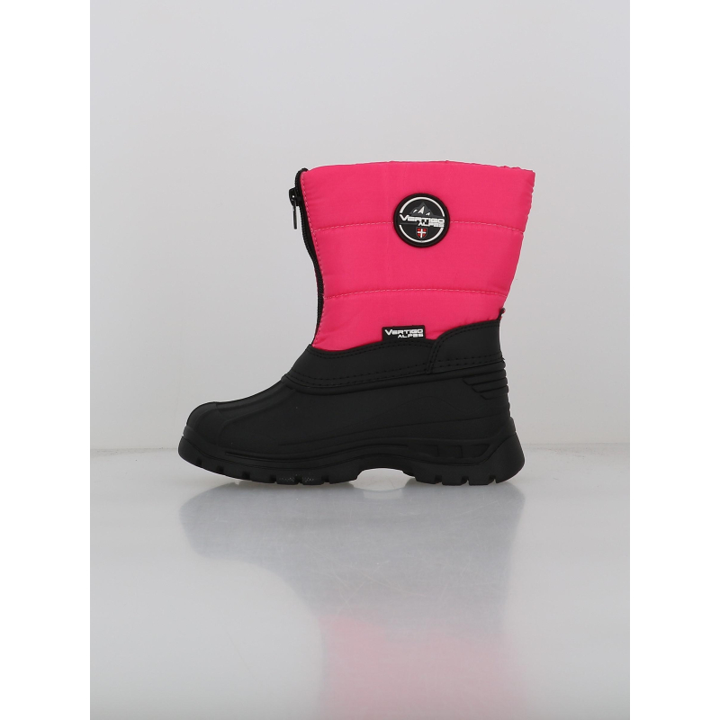 Bottes après ski oxford rose enfant - Alpes Vertigo