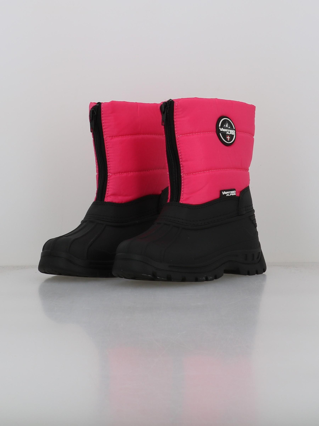 Bottes après ski oxford rose enfant - Alpes Vertigo