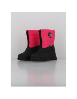 Bottes après ski oxford rose enfant - Alpes Vertigo