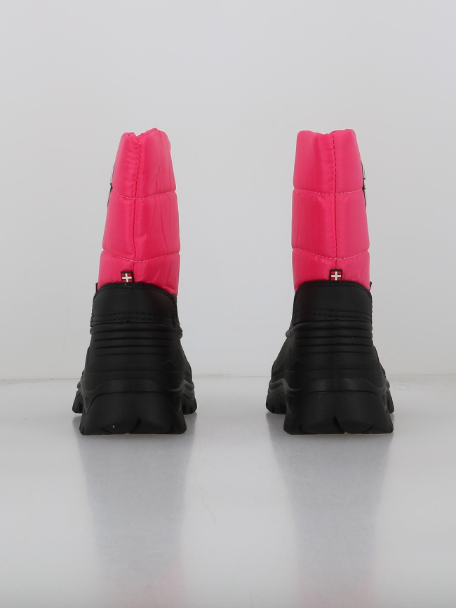 Bottes après ski oxford rose enfant - Alpes Vertigo