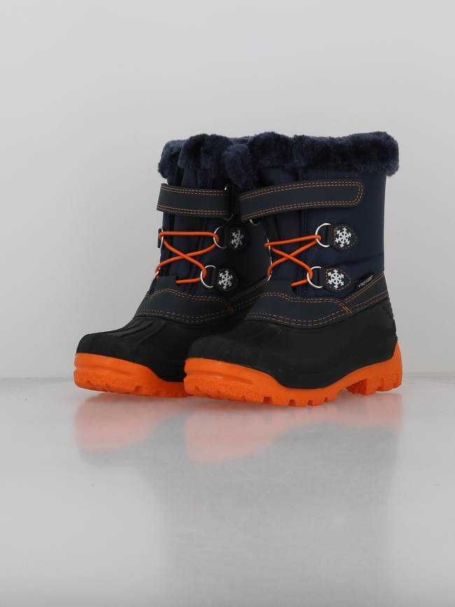 Bottes de neige polaire octav bleu marine enfant - Alpes Vertigo