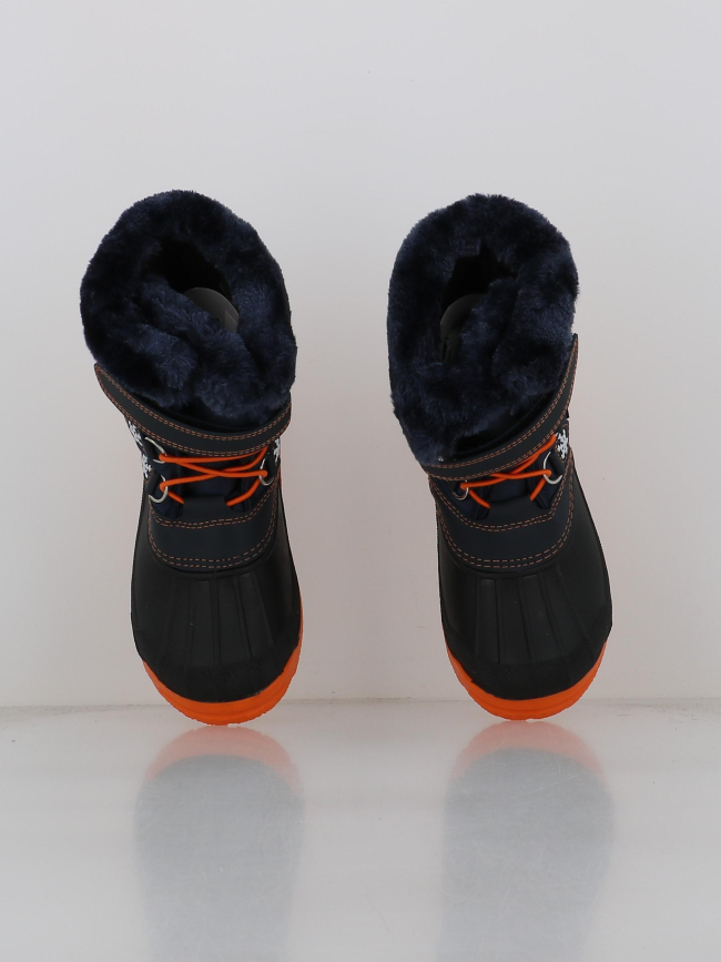 Bottes de neige polaire octav bleu marine enfant - Alpes Vertigo