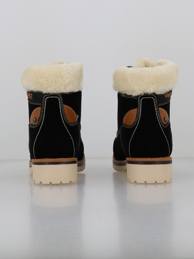 Boots fourrées castro noir femme - Alpes Vertigo