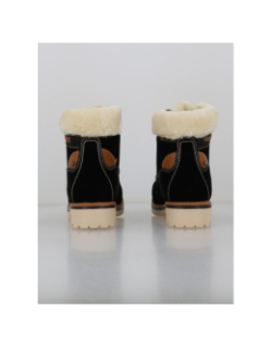 Boots fourrées castro noir femme - Alpes Vertigo