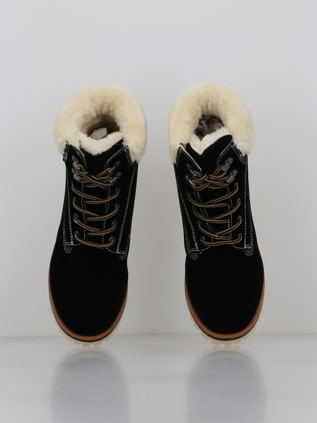 Boots fourrées castro noir femme - Alpes Vertigo