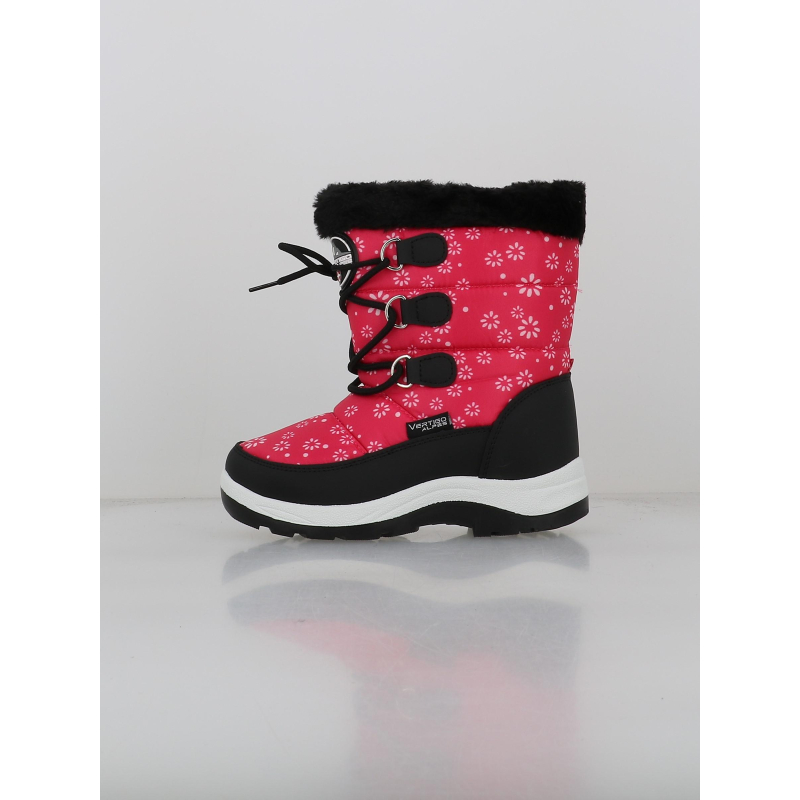 Bottes de neige polaire uflow rose fille - Alpes Vertigo