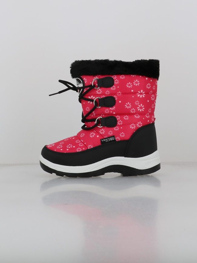 Bottes de neige polaire uflow rose fille - Alpes Vertigo