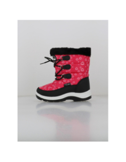Bottes de neige polaire uflow rose fille - Alpes Vertigo