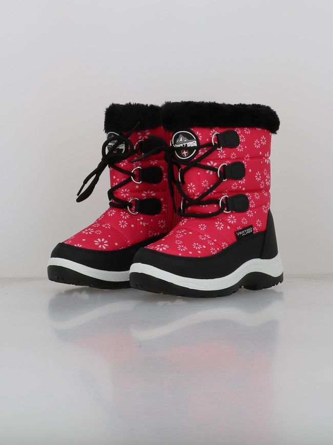 Bottes de neige polaire uflow rose fille - Alpes Vertigo